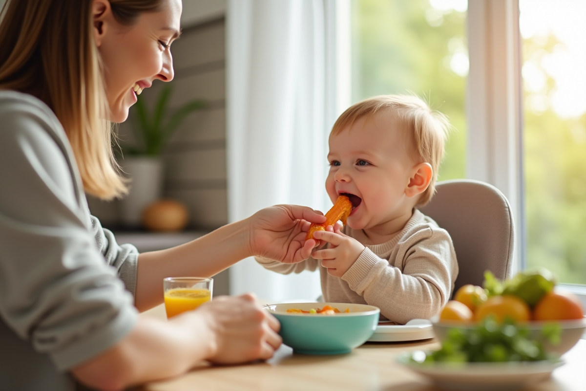 Introduction des trois repas dans l’alimentation du bébé : le moment idéal