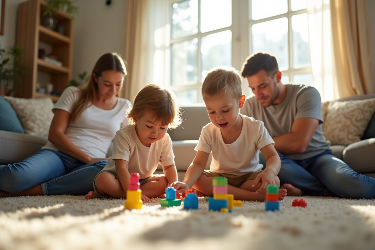 Effets secondaires des demi-frères et sœurs sur la dynamique familiale