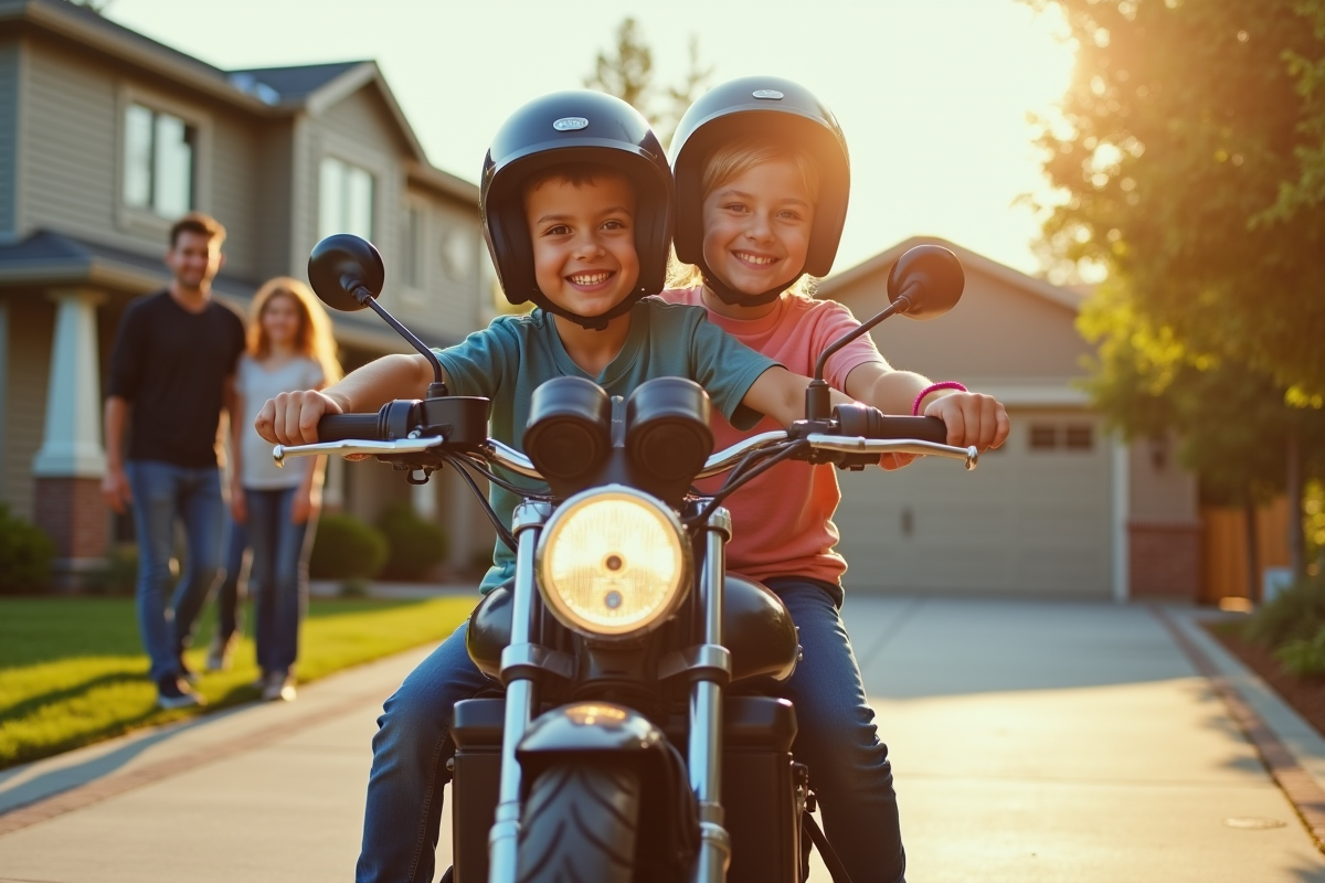Choisir une moto adaptée pour les adolescents de 13 ans