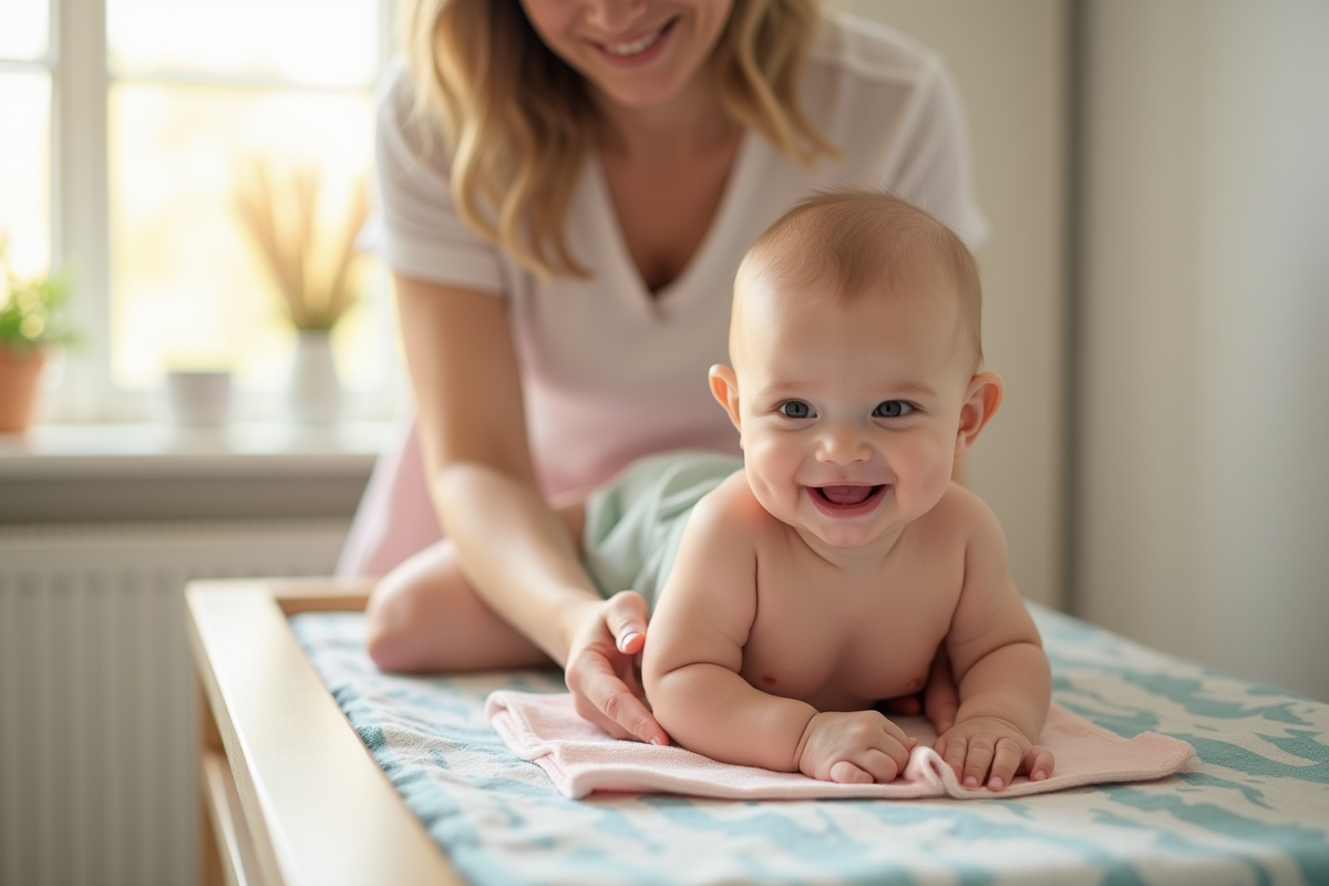 Nettoyage du bébé après un pipi : techniques efficaces et douces