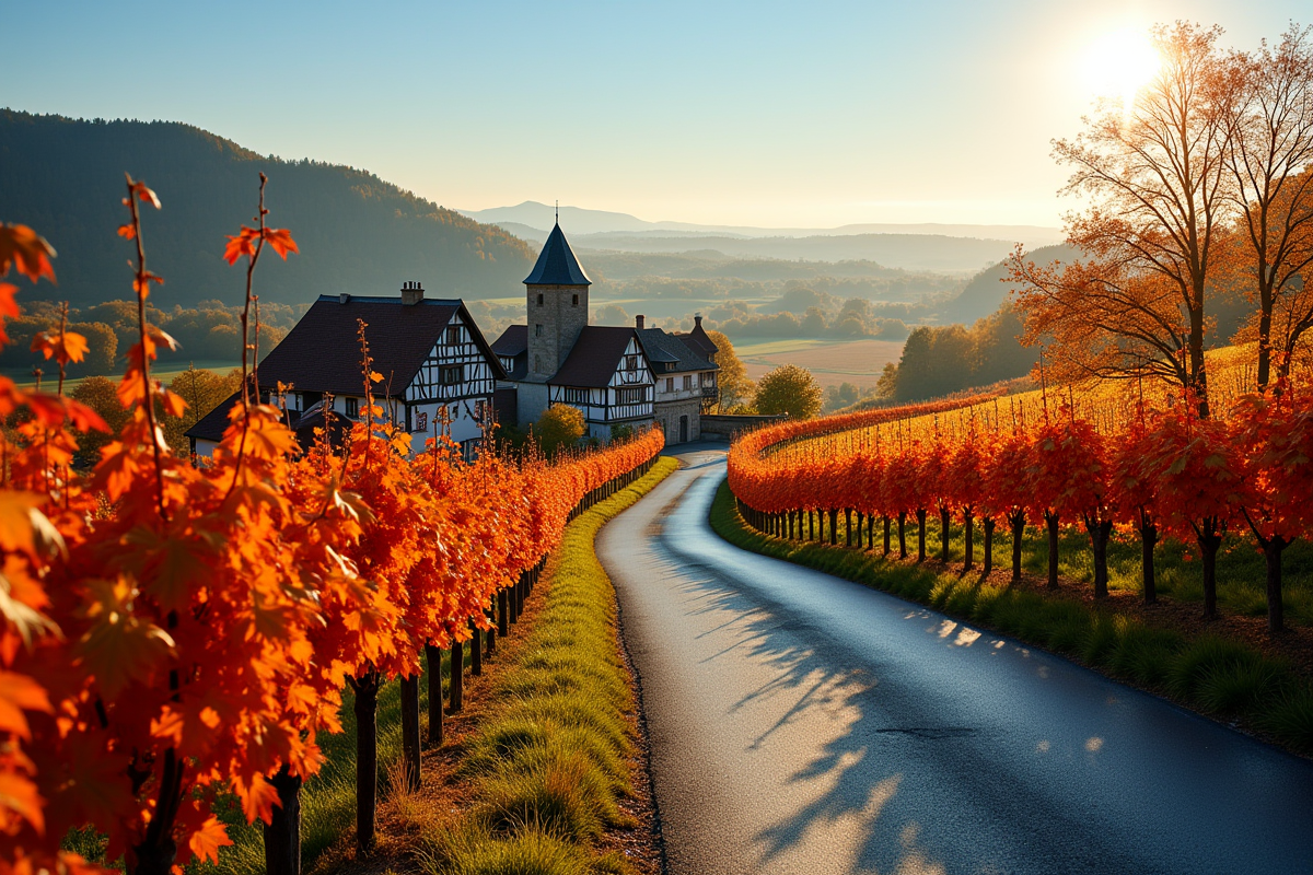 Régions de France idéales pour une visite en automne