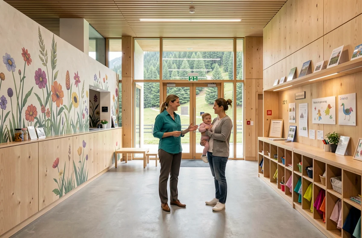 Accueil d'un parent et de son enfant dans une structure multi-accueil de Chavanod